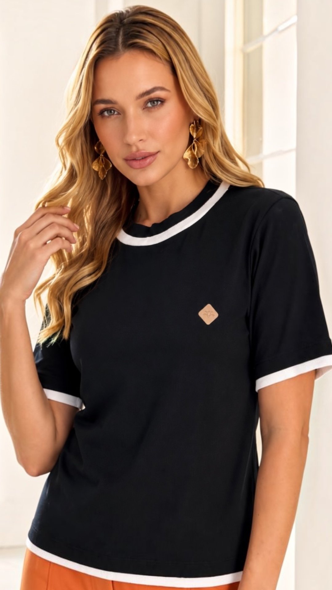 26310 BLUSA CANELADA PREMIUM
